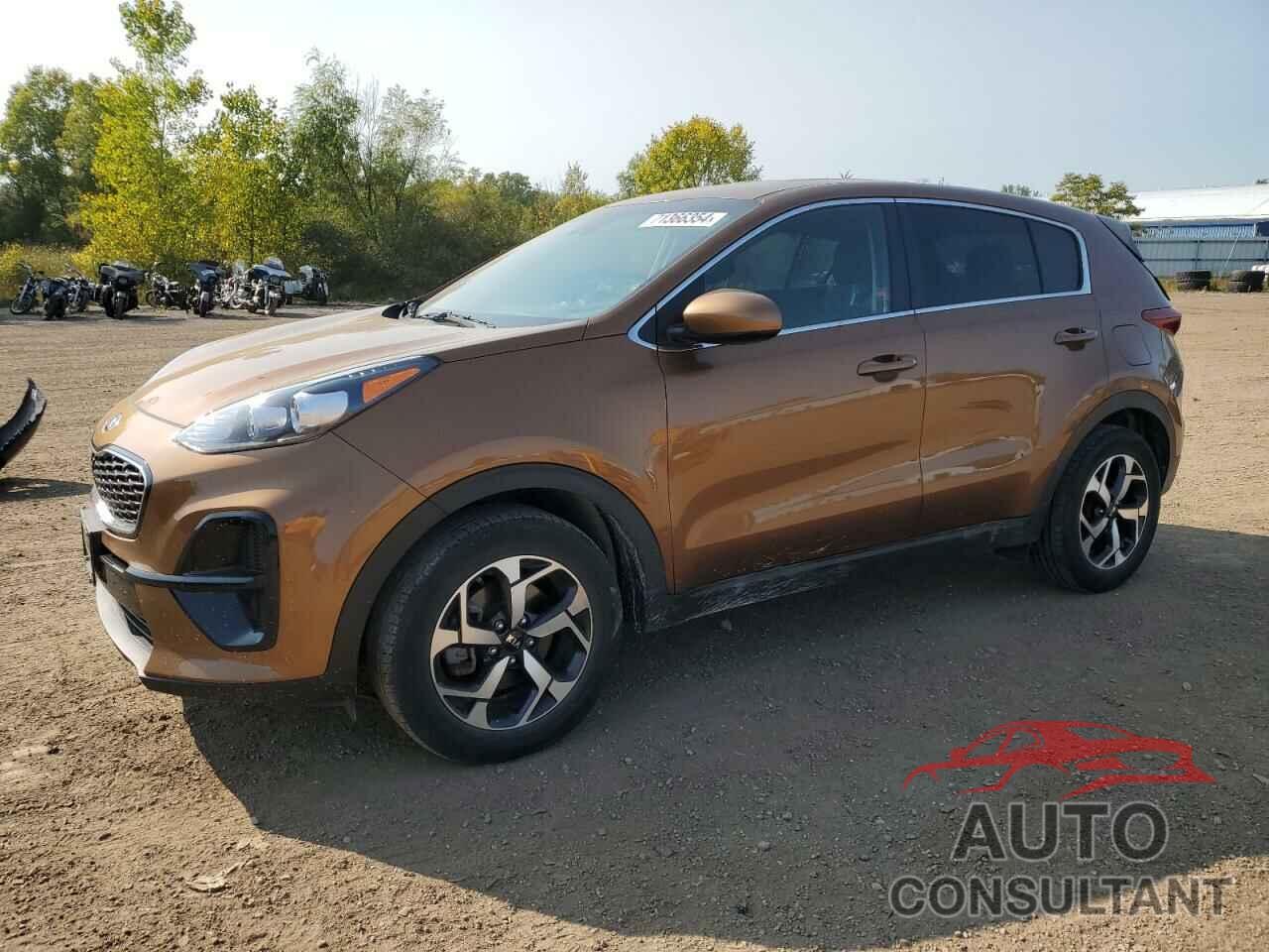 KIA SPORTAGE 2021 - KNDPM3AC4M7872398