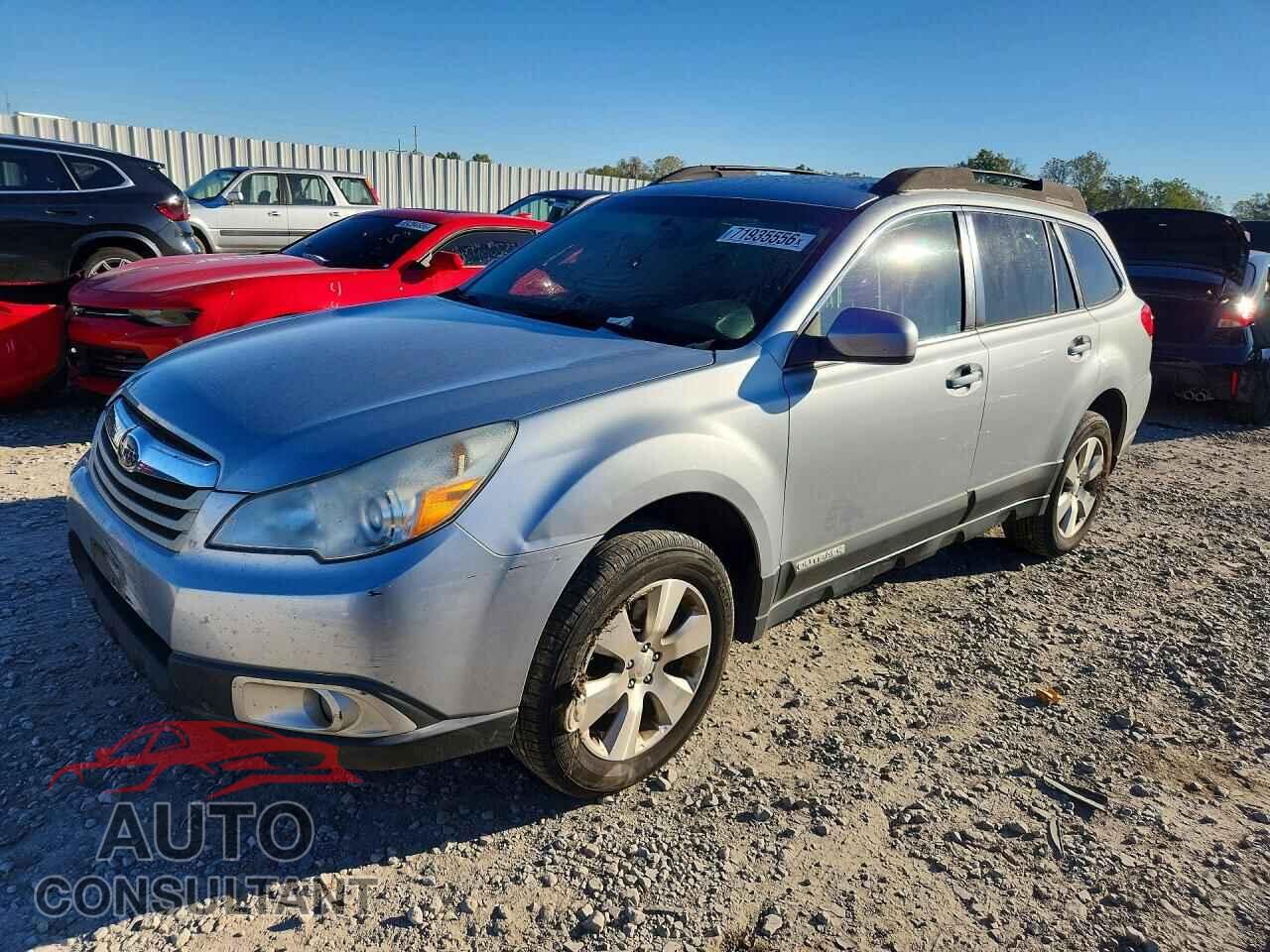 SUBARU OUTBACK 2012 - 4S4BRDCC1C2223308