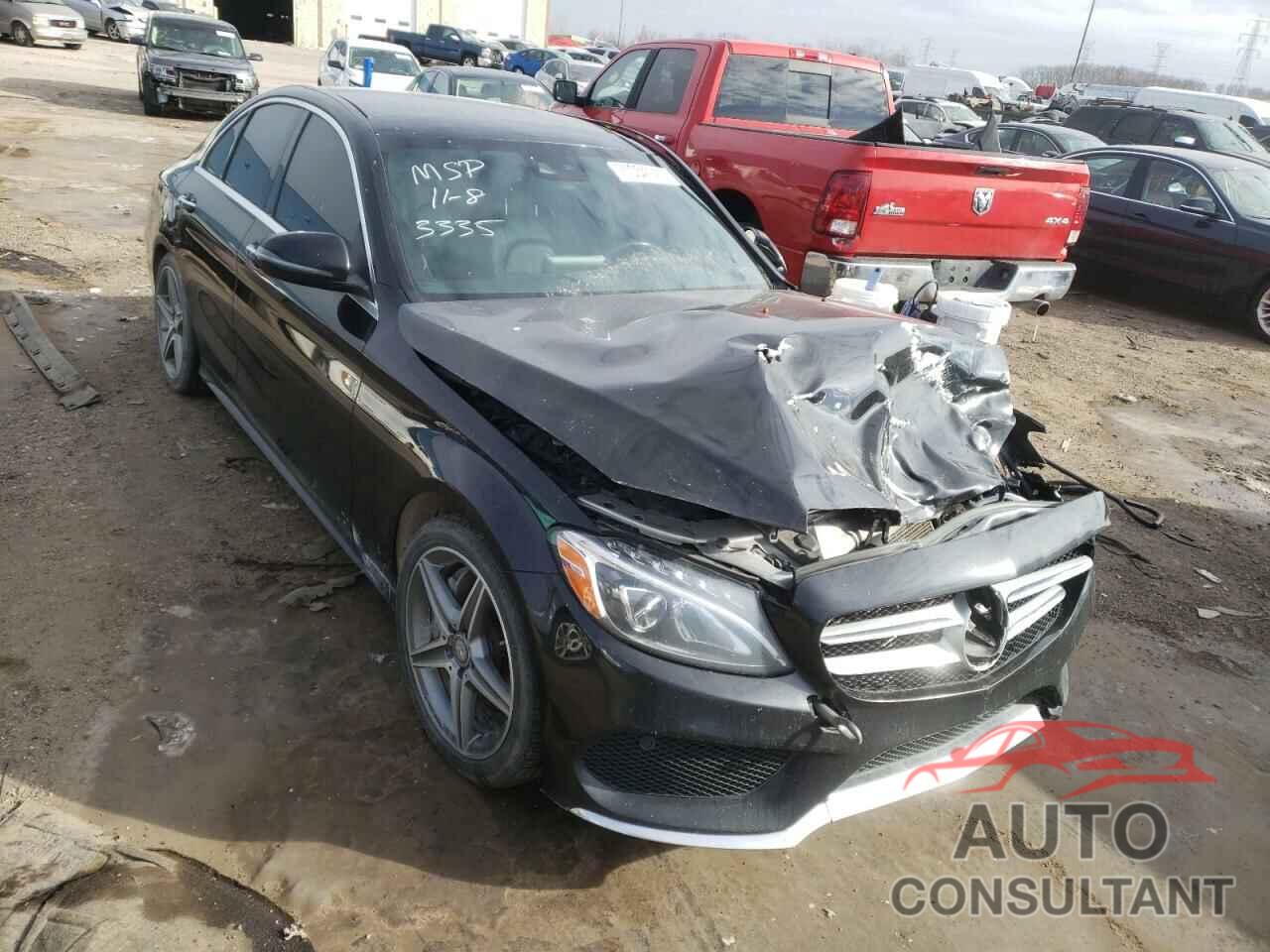 MERCEDES-BENZ C-CLASS 2016 - WDDWF4KB6GR143335