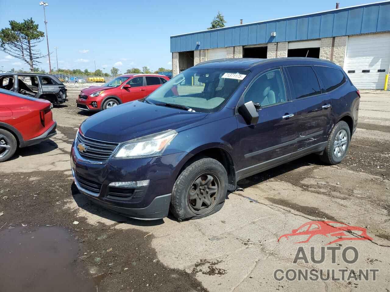 CHEVROLET TRAVERSE 2017 - 1GNKRFED4HJ180092