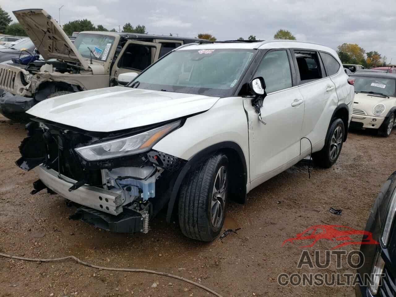 TOYOTA HIGHLANDER 2020 - 5TDHZRBH0LS042833
