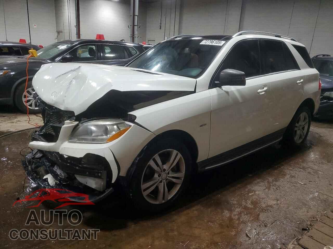 MERCEDES-BENZ M-CLASS 2012 - 4JGDA2EB2CA001035