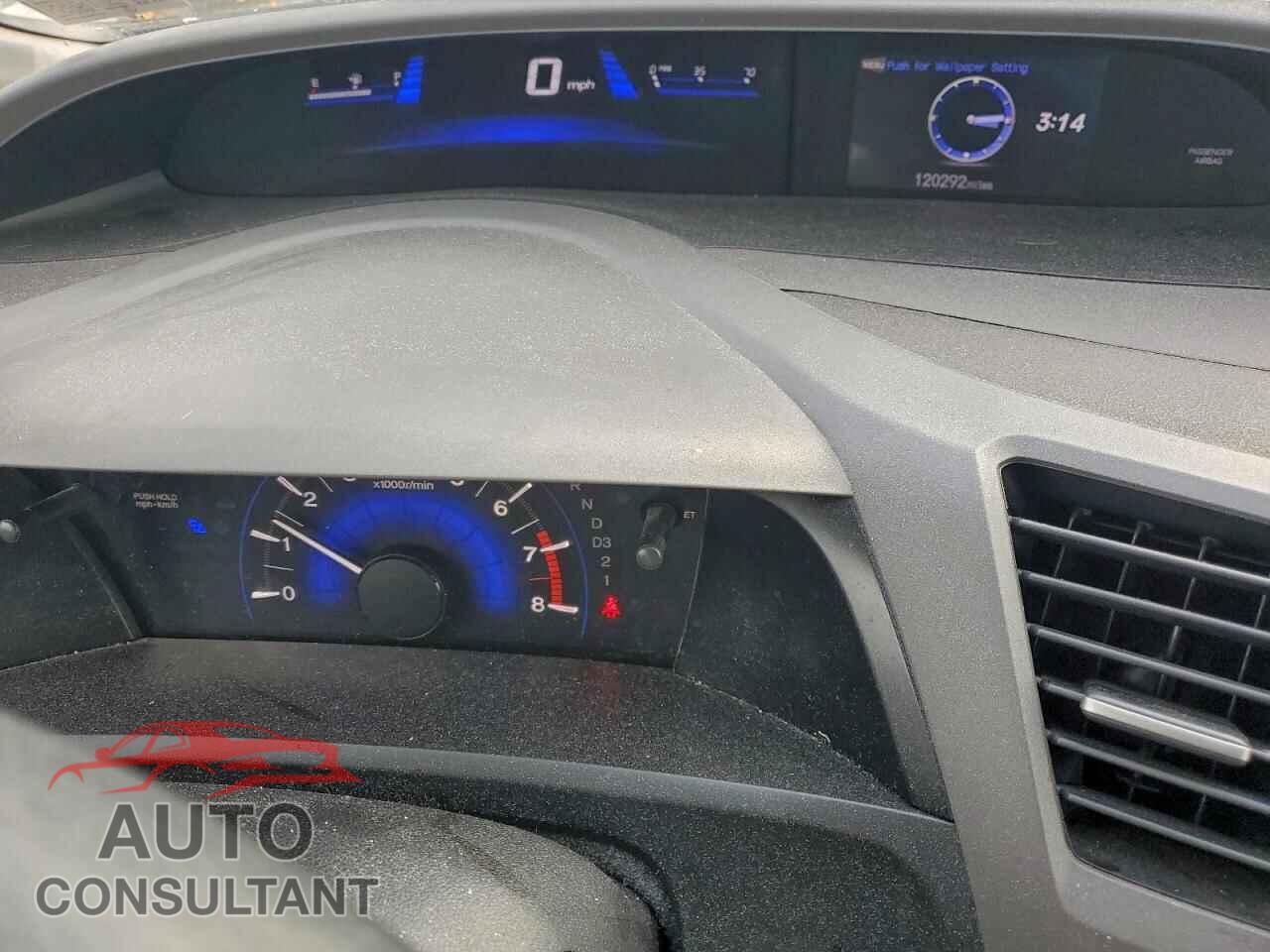 HONDA CIVIC 2012 - 19XFB2F58CE325560