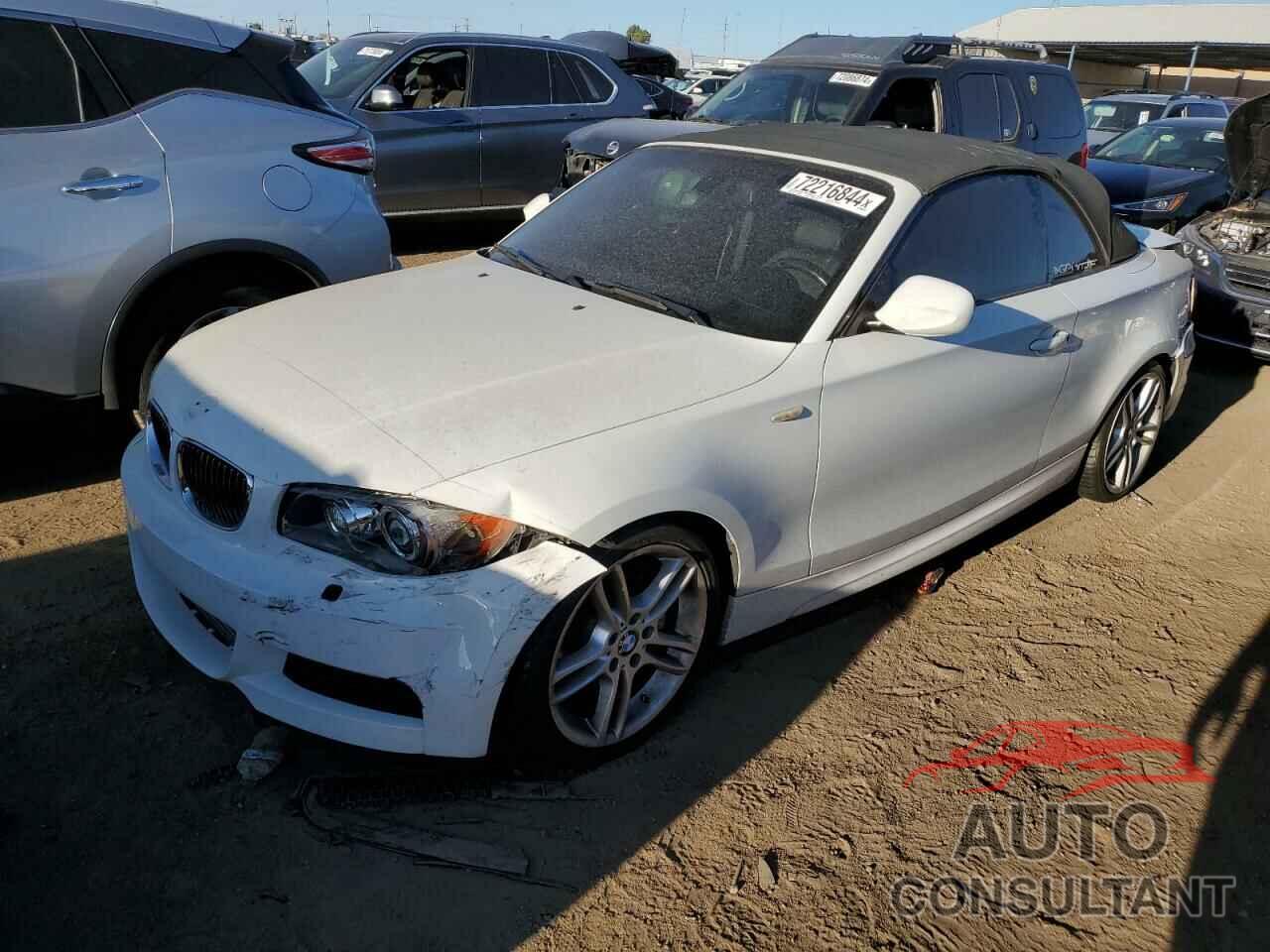 BMW 1 SERIES 2010 - WBAUN9C57AVK41344
