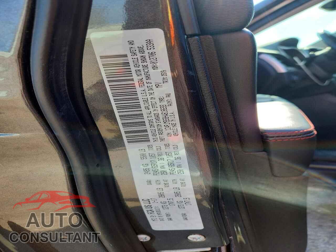 JEEP CHEROKEE 2017 - 1C4PJMBS8HW618693