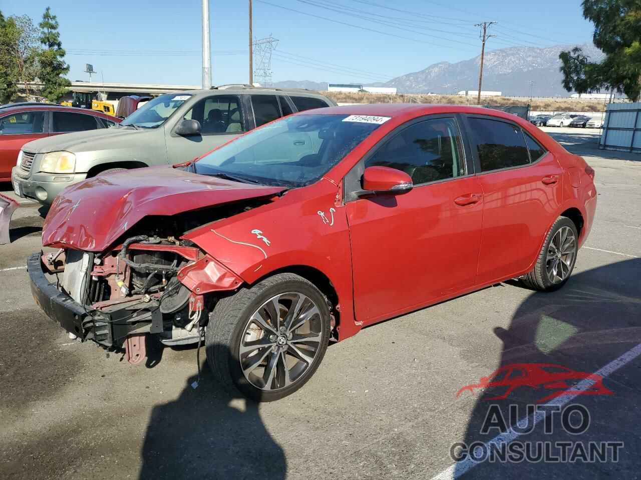 TOYOTA COROLLA 2017 - 5YFBURHE0HP619491