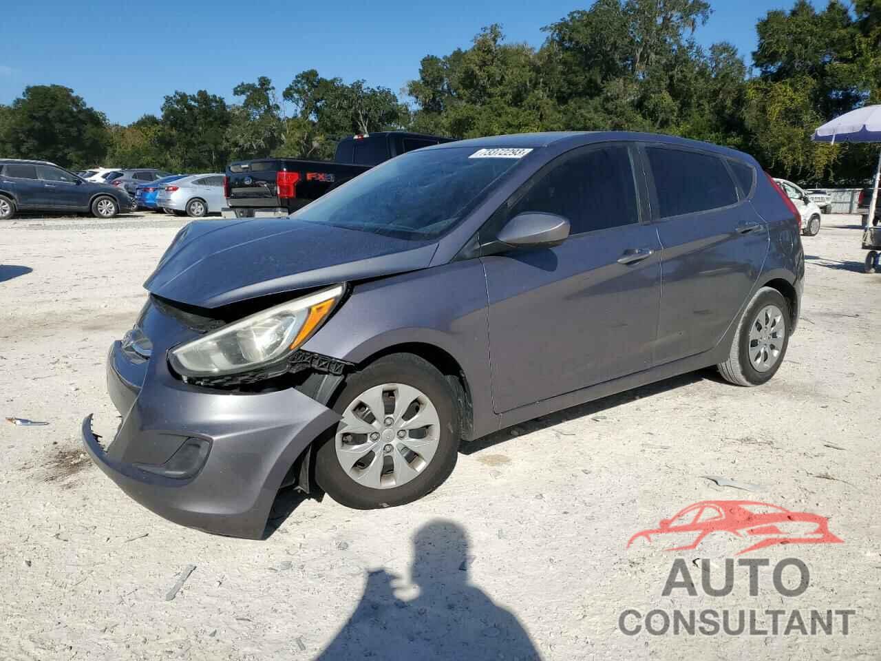 HYUNDAI ACCENT 2016 - KMHCT5AE8GU277232