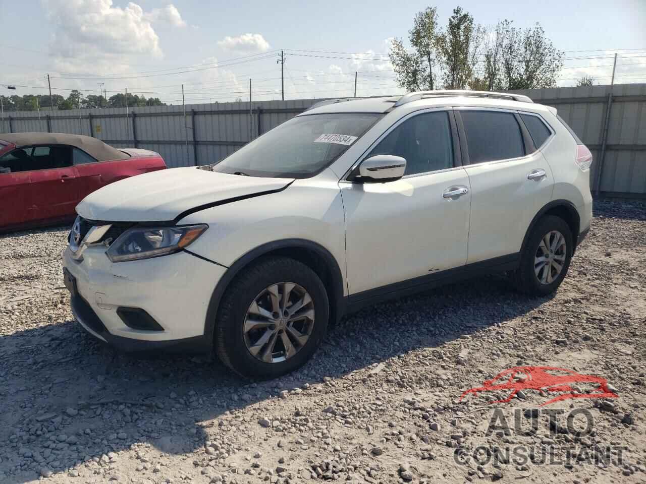 NISSAN ROGUE 2016 - KNMAT2MV9GP732948