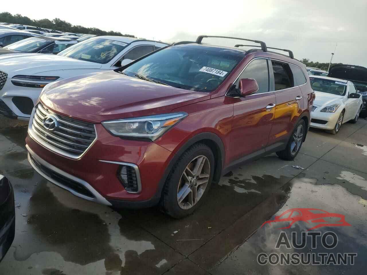 HYUNDAI SANTA FE 2018 - KM8SR4HF6JU265588