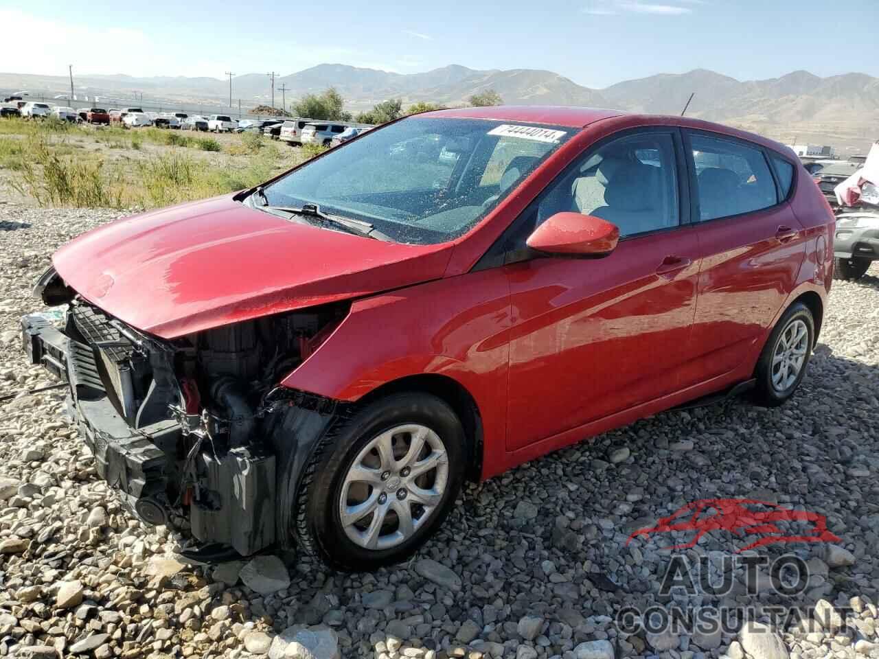 HYUNDAI ACCENT 2013 - KMHCT5AE8DU059917