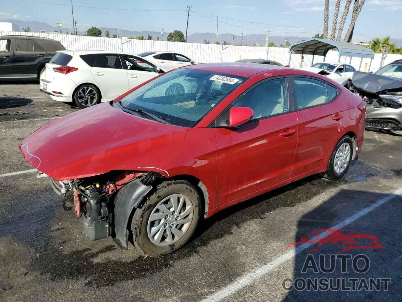 HYUNDAI ELANTRA 2017 - KMHD74LF0HU421866