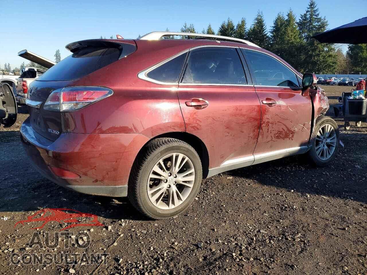 LEXUS RX350 2013 - 2T2BK1BA8DC195108