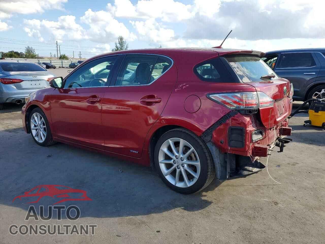 LEXUS CT 200 2013 - JTHKD5BH9D2172422