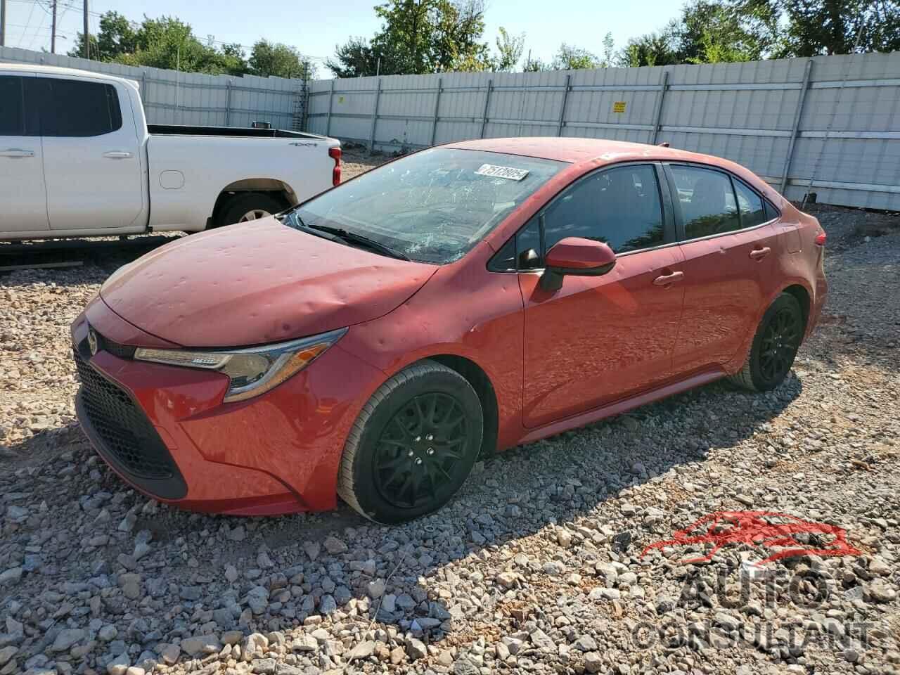 TOYOTA COROLLA 2021 - JTDEPMAE0MJ162665