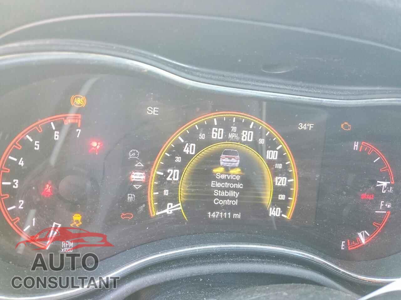 DODGE DURANGO 2017 - 1C4RDJAG9HC884043