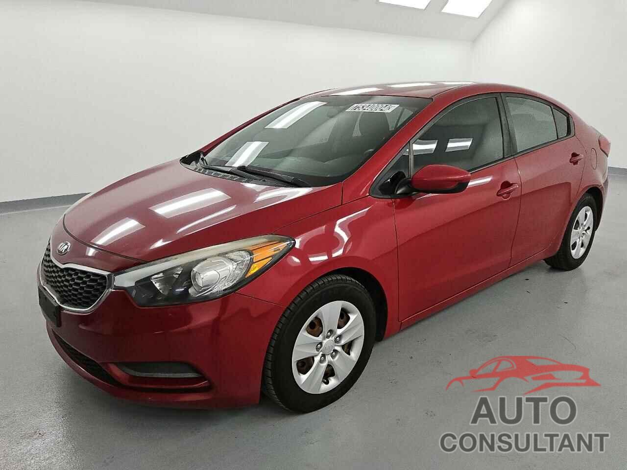 KIA FORTE 2016 - KNAFK4A60G5611638