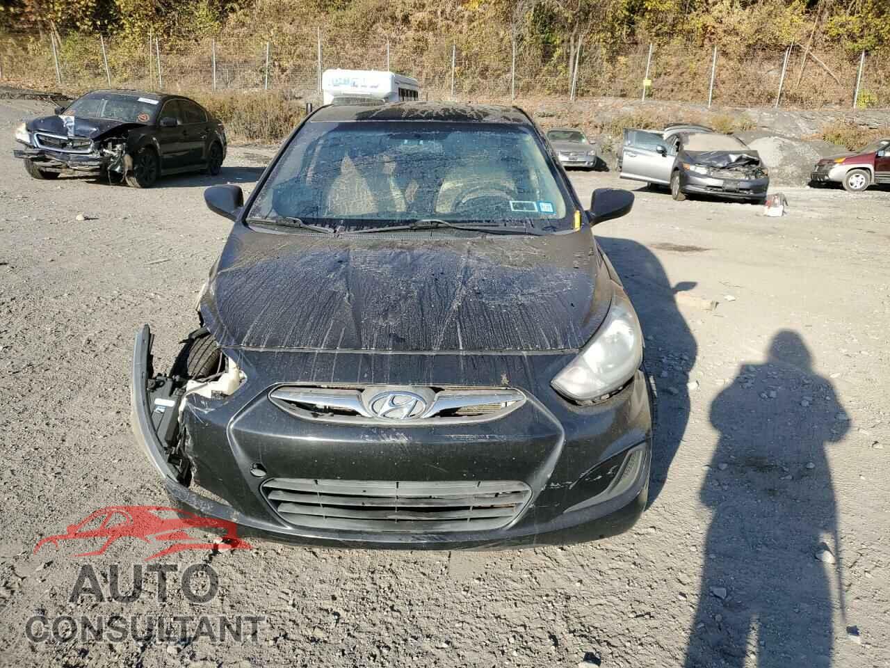 HYUNDAI ACCENT 2013 - KMHCT4AE7DU394872