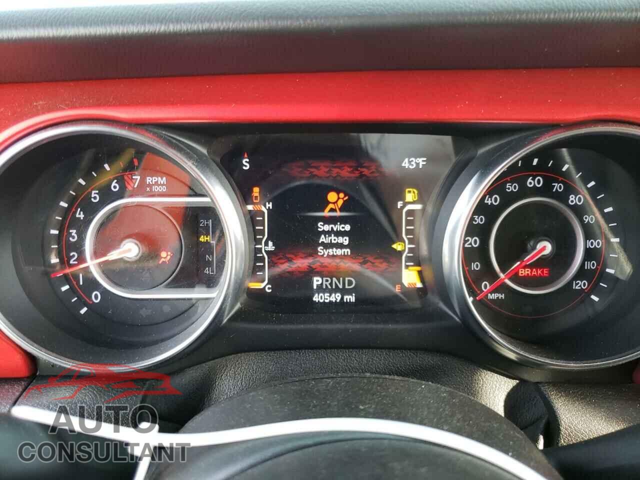 JEEP GLADIATOR 2021 - 1C6JJTBGXML539329