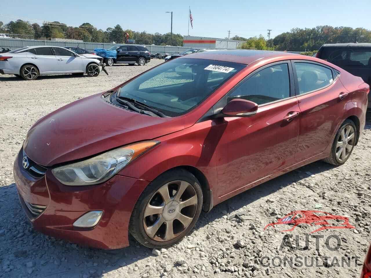 HYUNDAI ELANTRA 2013 - 5NPDH4AE7DH185202
