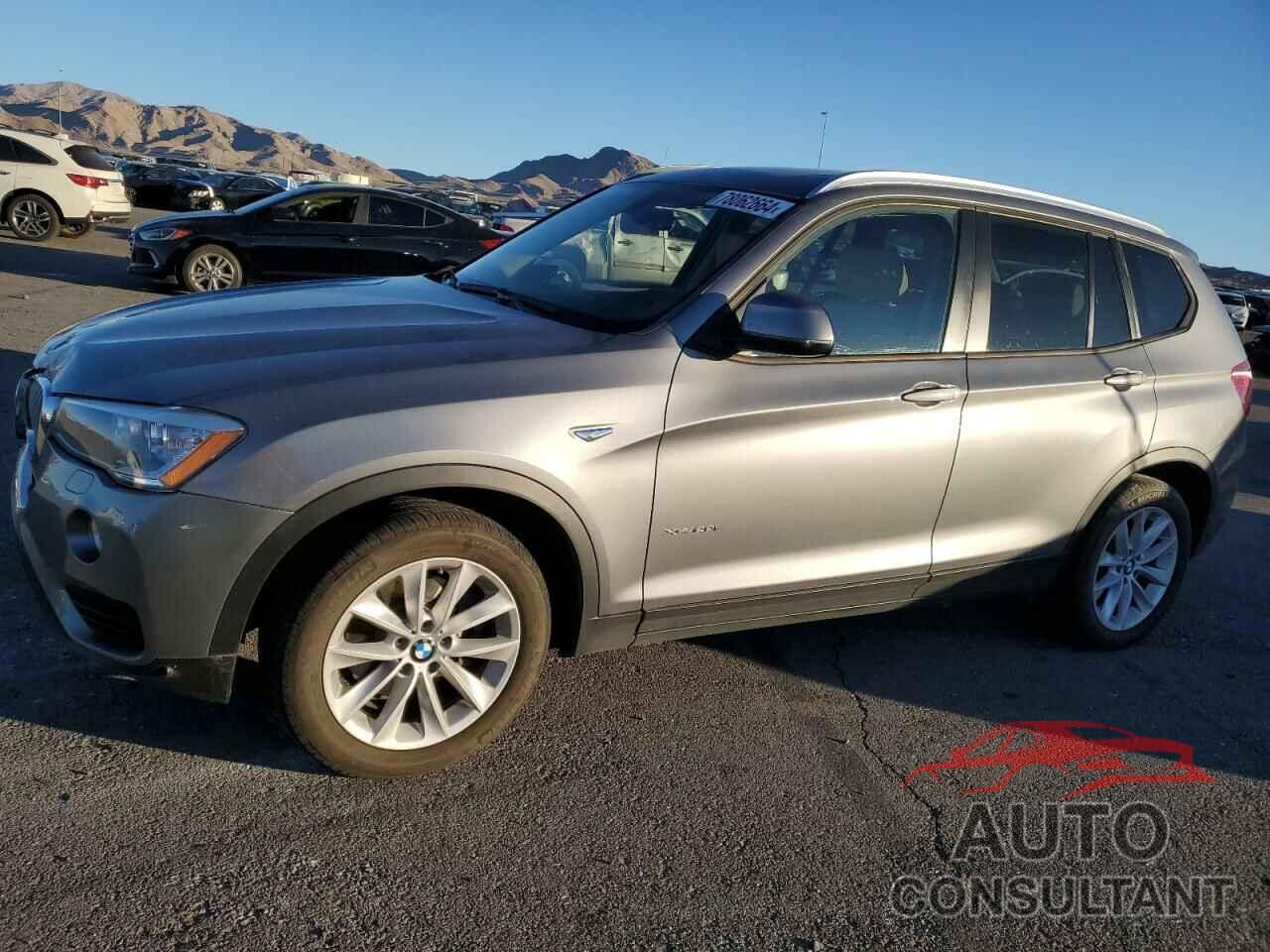 BMW X3 2016 - 5UXWX9C59G0D80324