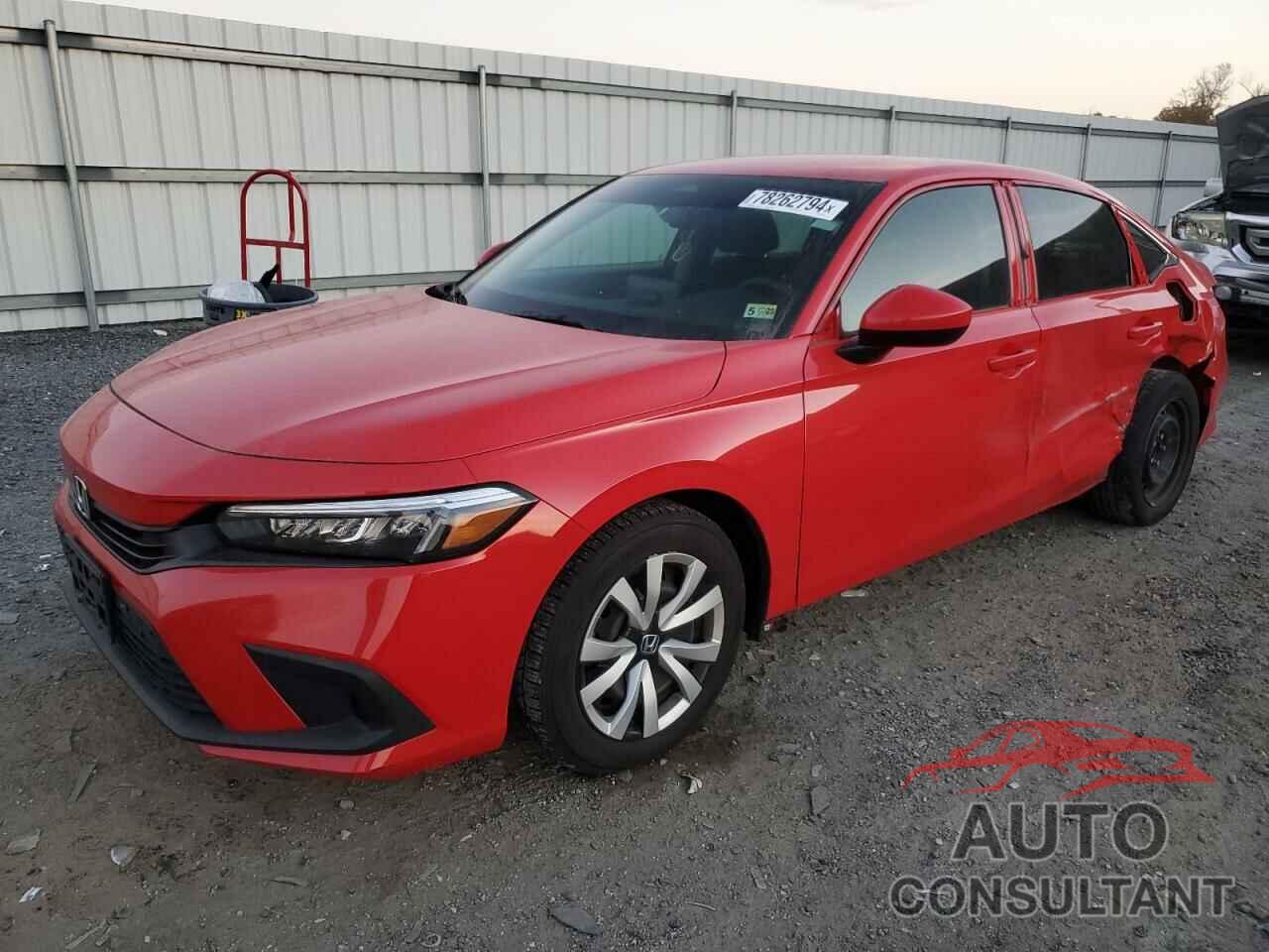HONDA CIVIC 2022 - 2HGFE2F25NH577188