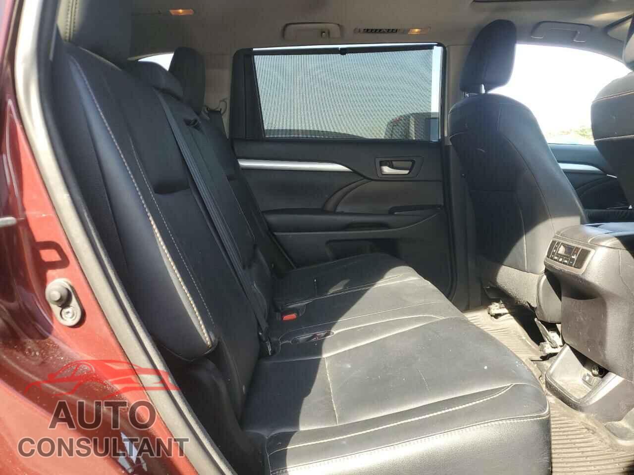 TOYOTA HIGHLANDER 2015 - 5TDJKRFH0FS112853