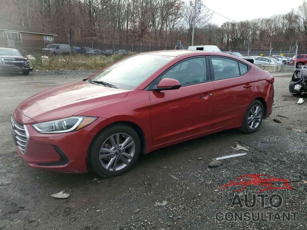 HYUNDAI ELANTRA 2017 - KMHD84LF8HU144204