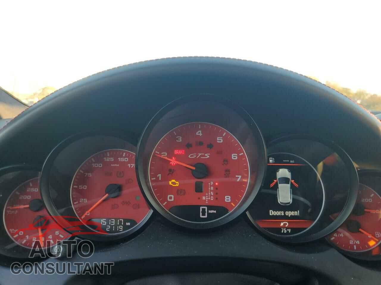 PORSCHE CAYENNE 2013 - WP1AD2A25DLA73159