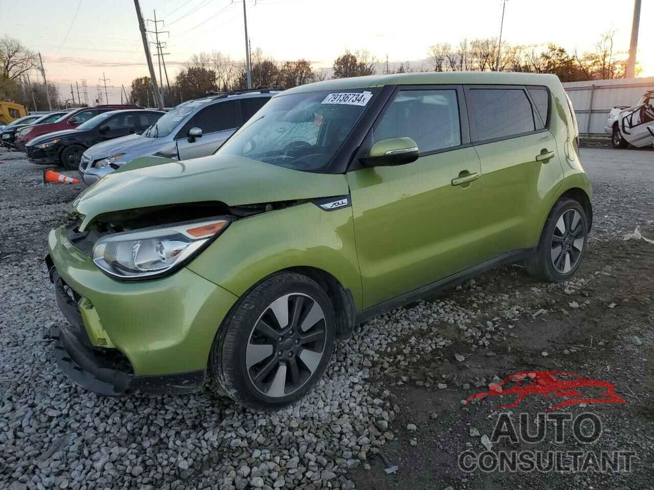 KIA SOUL 2015 - KNDJX3A55F7750845