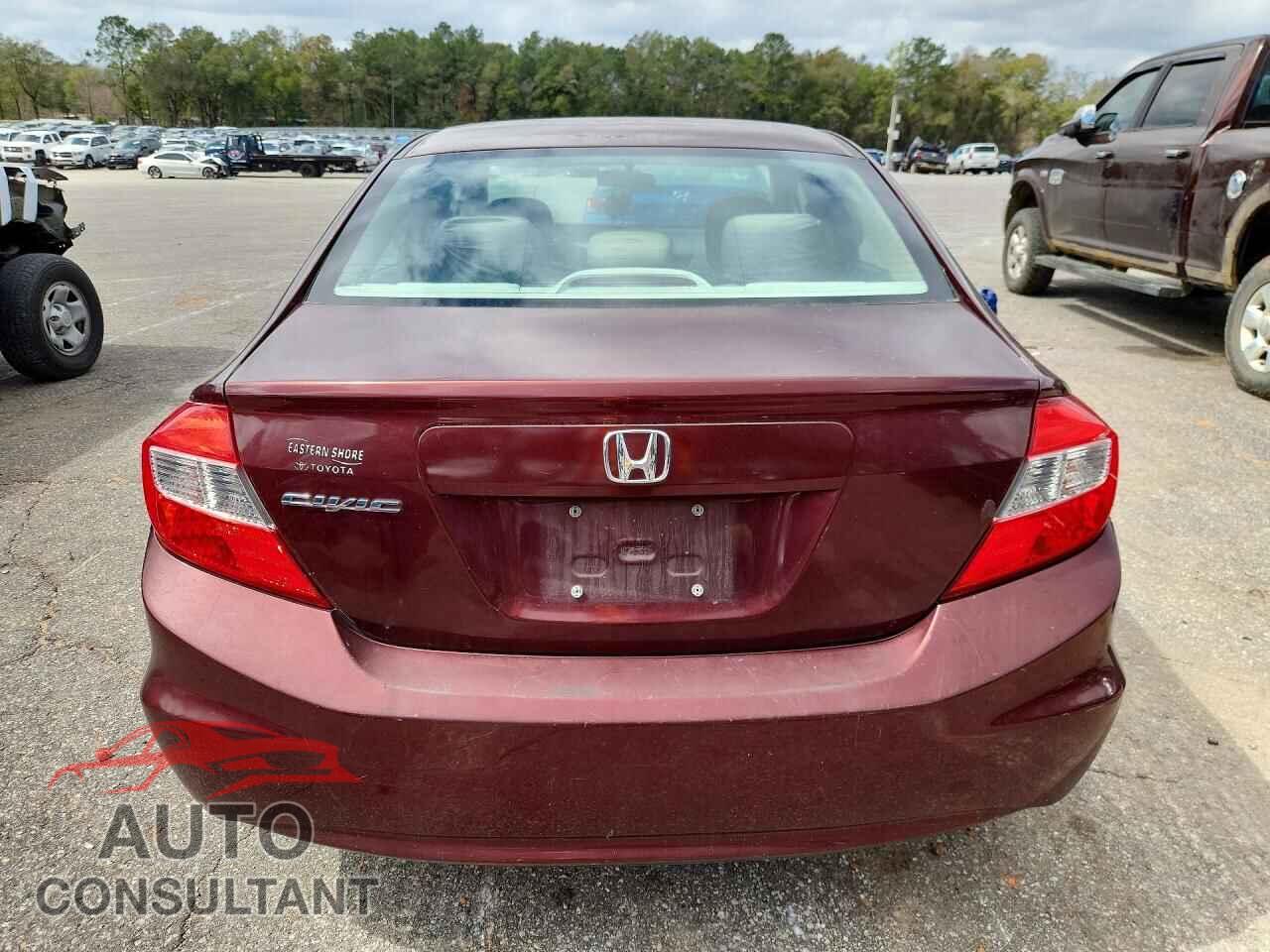 HONDA CIVIC 2012 - 19XFB2F52CE056293