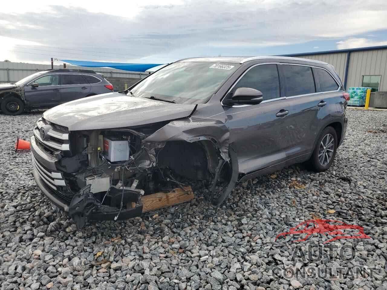 TOYOTA HIGHLANDER 2018 - 5TDKZRFH1JS535000