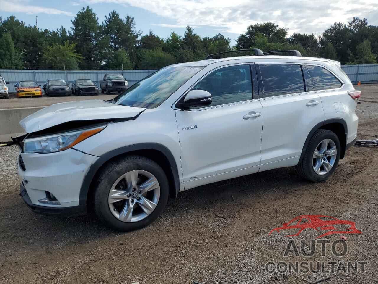 TOYOTA HIGHLANDER 2016 - 5TDDCRFH1GS016788