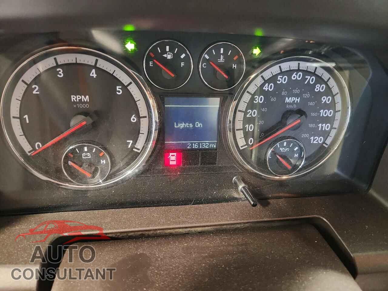 DODGE RAM 1500 2012 - 1C6RD7GTXCS156244