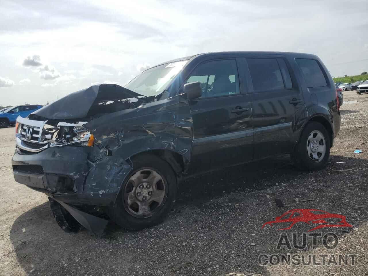 HONDA PILOT 2012 - 5FNYF3H24CB012330