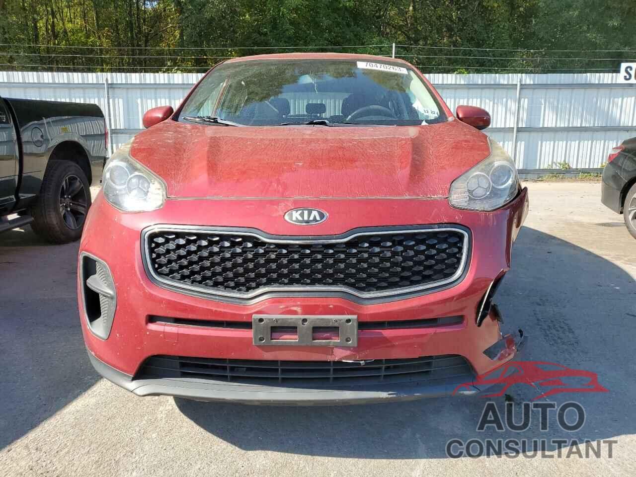 KIA SPORTAGE 2018 - KNDPM3ACXJ7308184