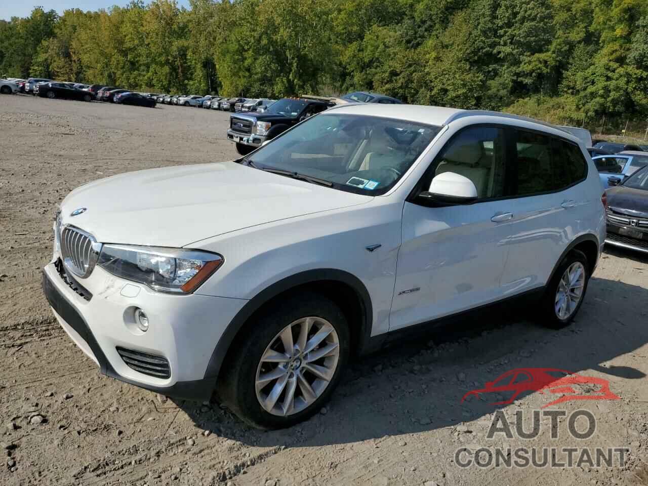 BMW X3 2016 - 5UXWX9C50G0D74847