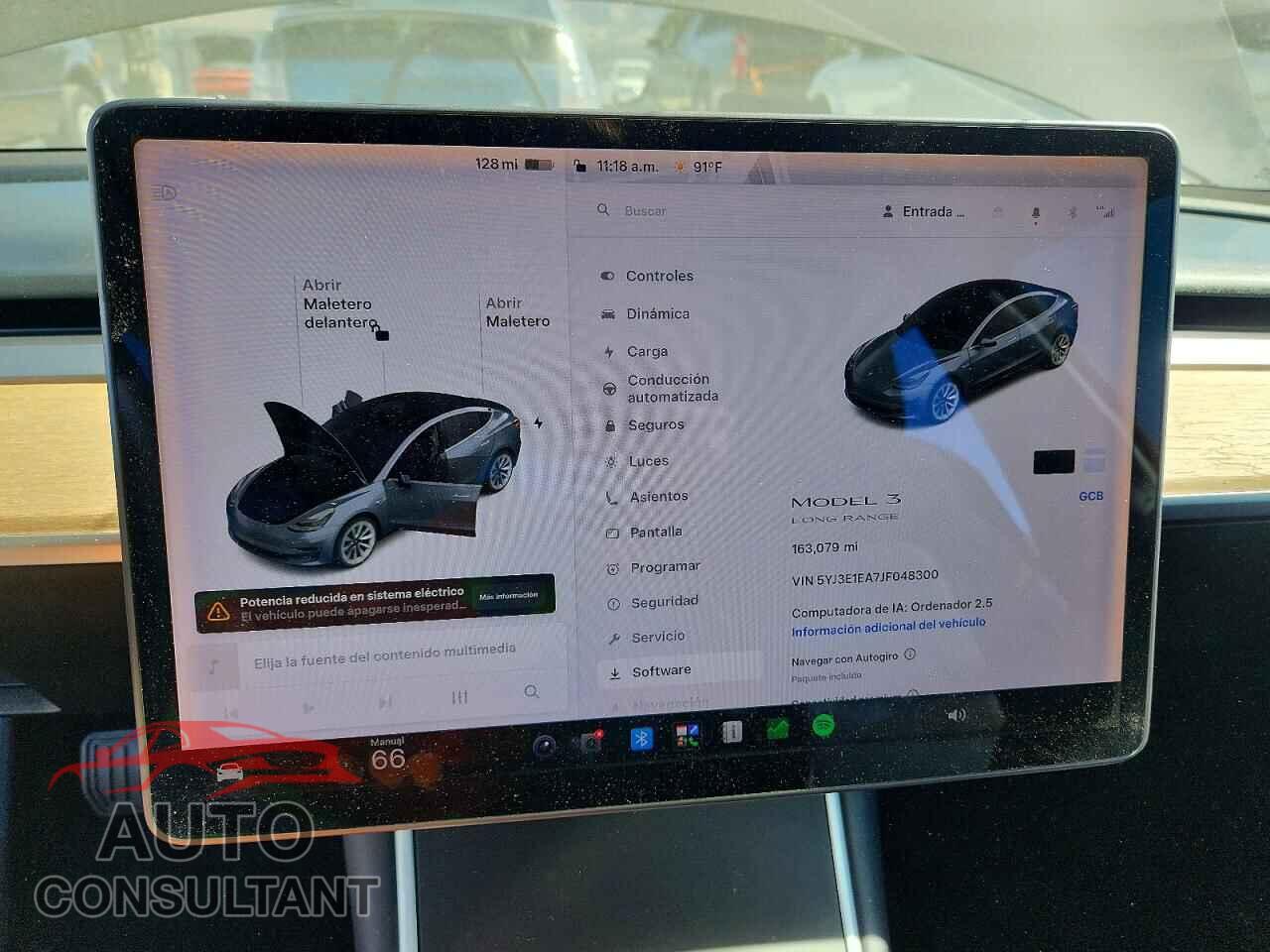 TESLA MODEL 3 2018 - 5YJ3E1EA7JF048300