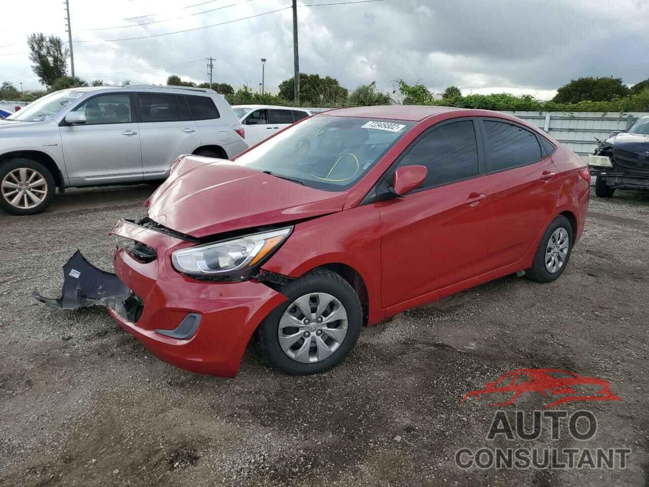 HYUNDAI ACCENT 2016 - KMHCT4AE3GU973930