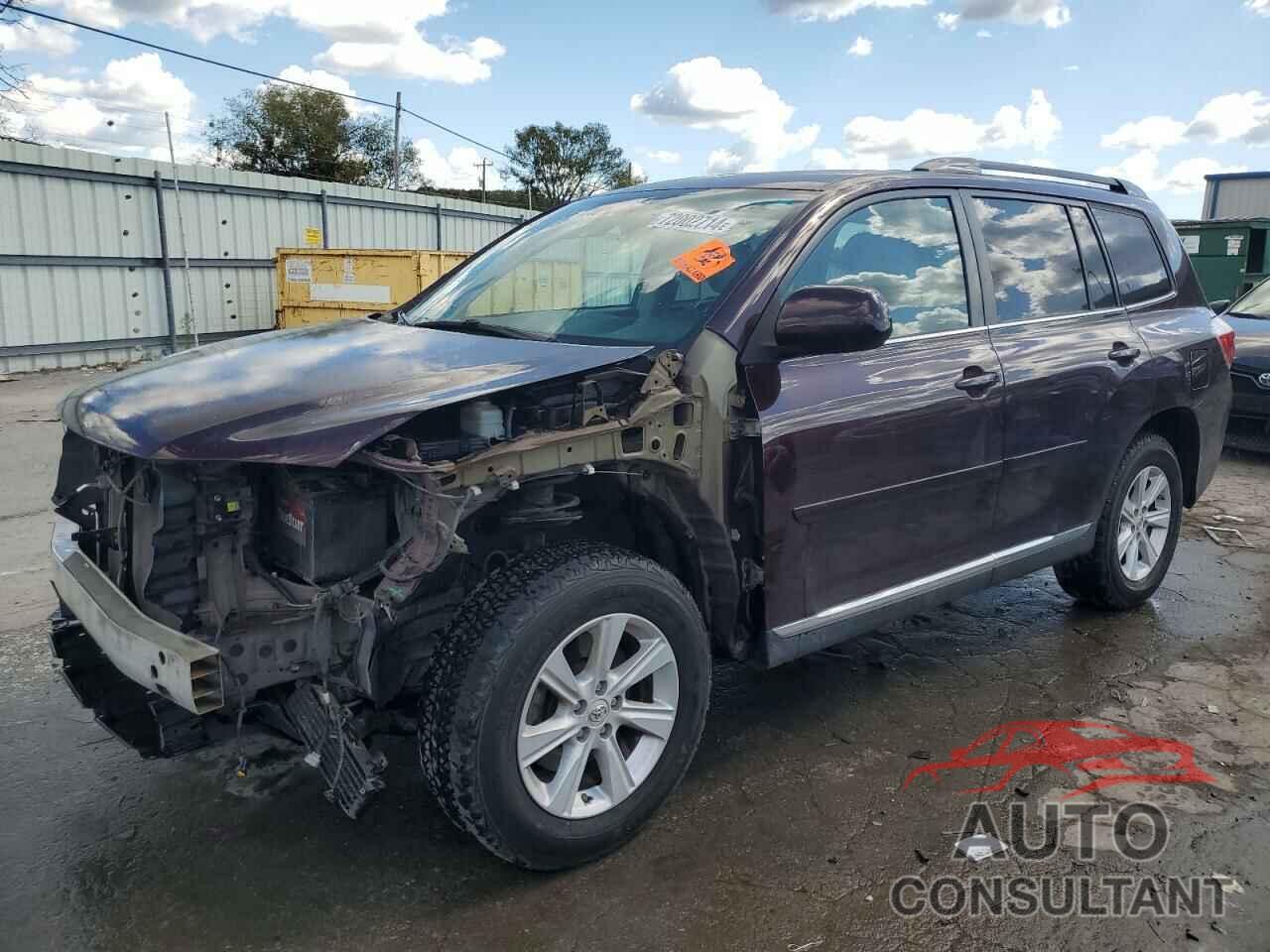 TOYOTA HIGHLANDER 2012 - 5TDZK3EH5CS075019