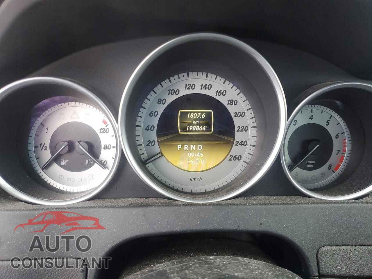 MERCEDES-BENZ C-CLASS 2012 - WDDGF8BB7CA638079