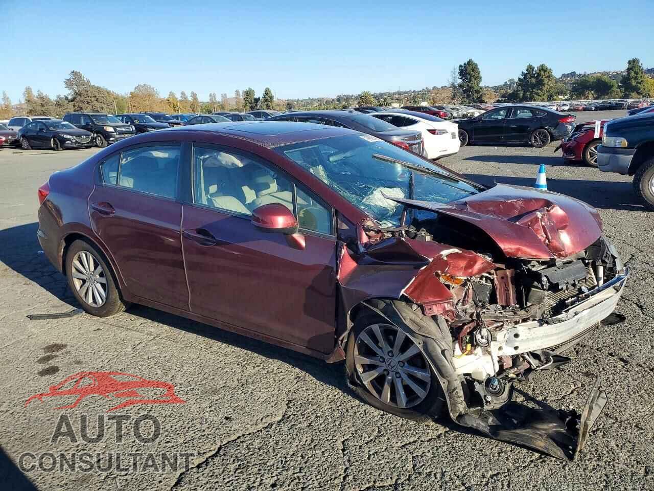 HONDA CIVIC 2012 - 2HGFB2F97CH543417