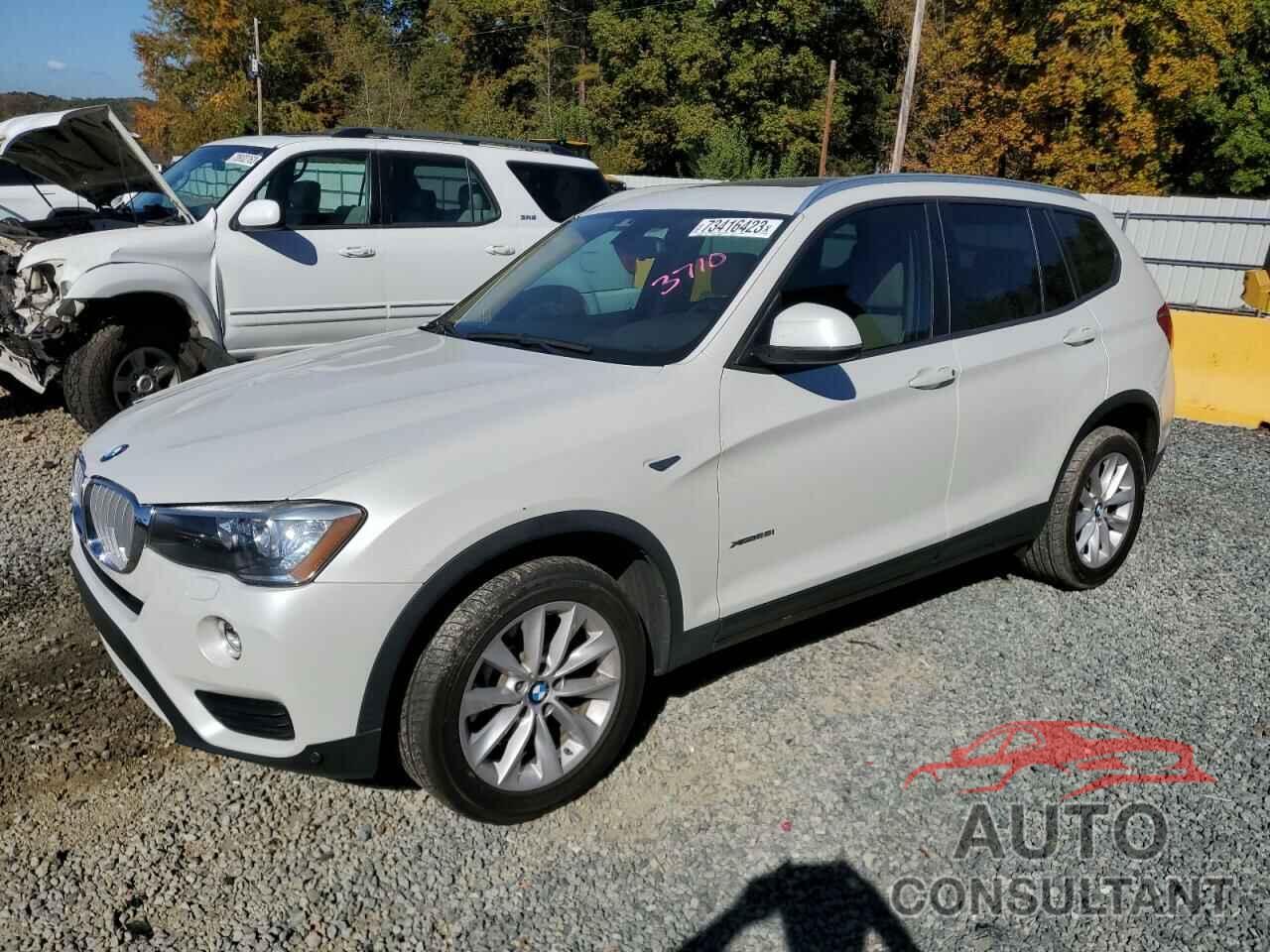 BMW X3 2016 - 5UXWX9C51G0D73710