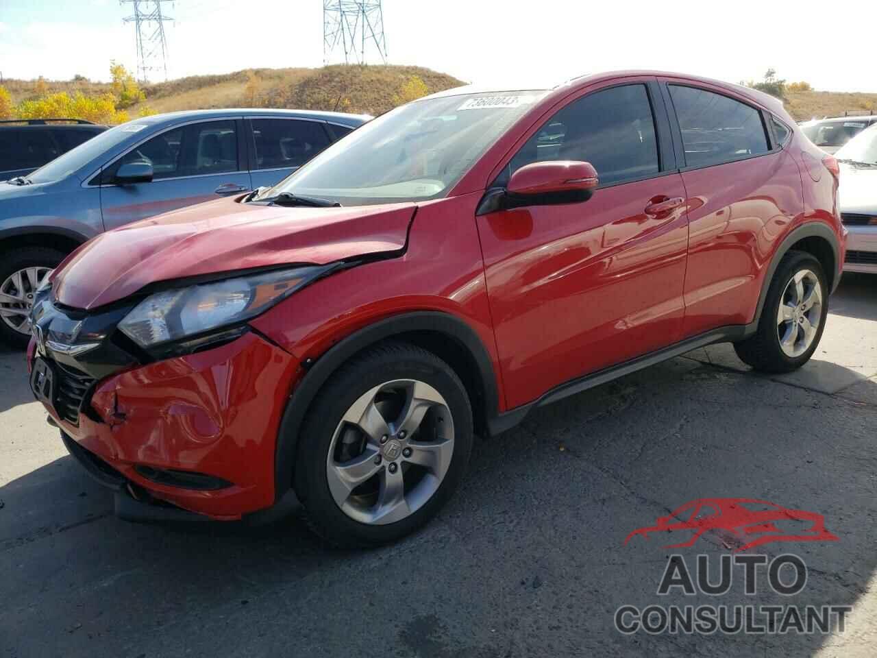 HONDA HR-V 2017 - 3CZRU6H54HG702371