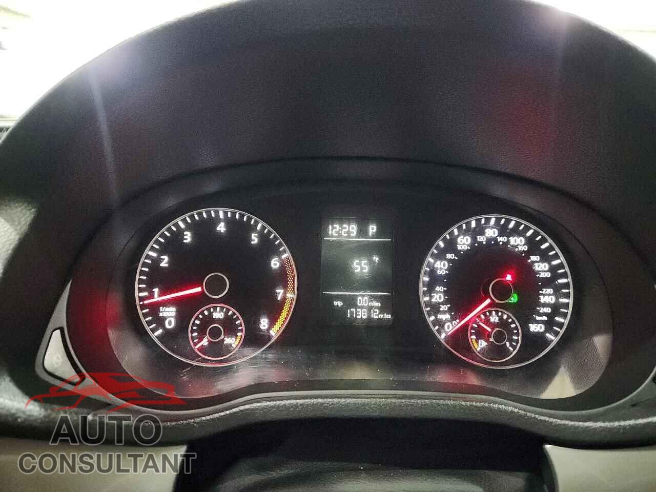 VOLKSWAGEN PASSAT 2012 - 1VWAP7A33CC094604