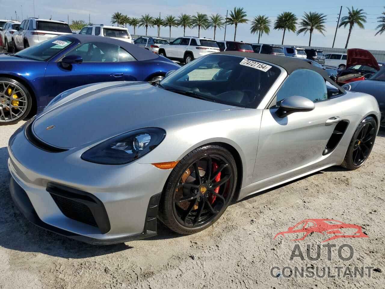 PORSCHE BOXSTER 2021 - WP0CC2A80MS240454