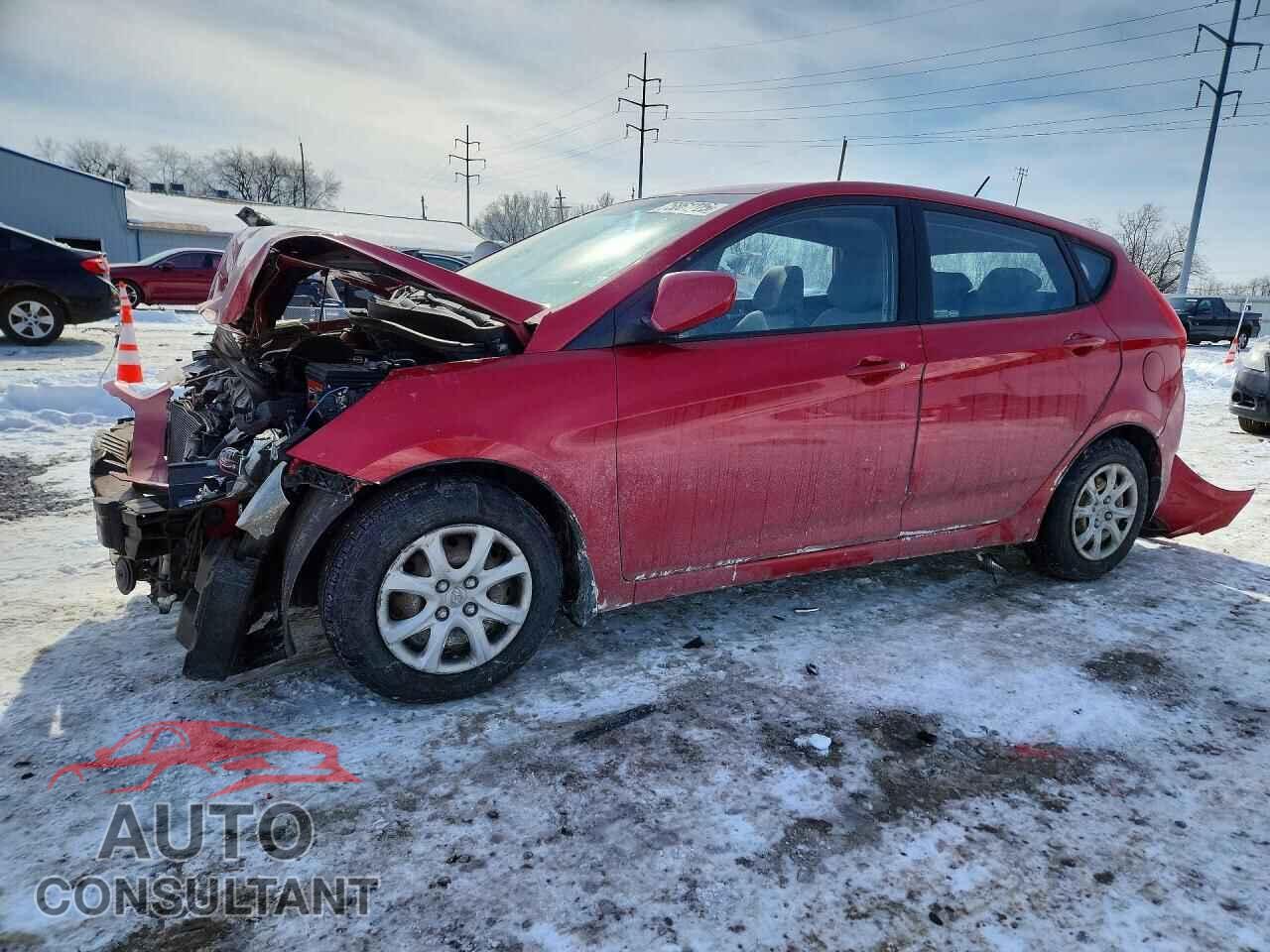 HYUNDAI ACCENT 2012 - KMHCT5AE0CU036274