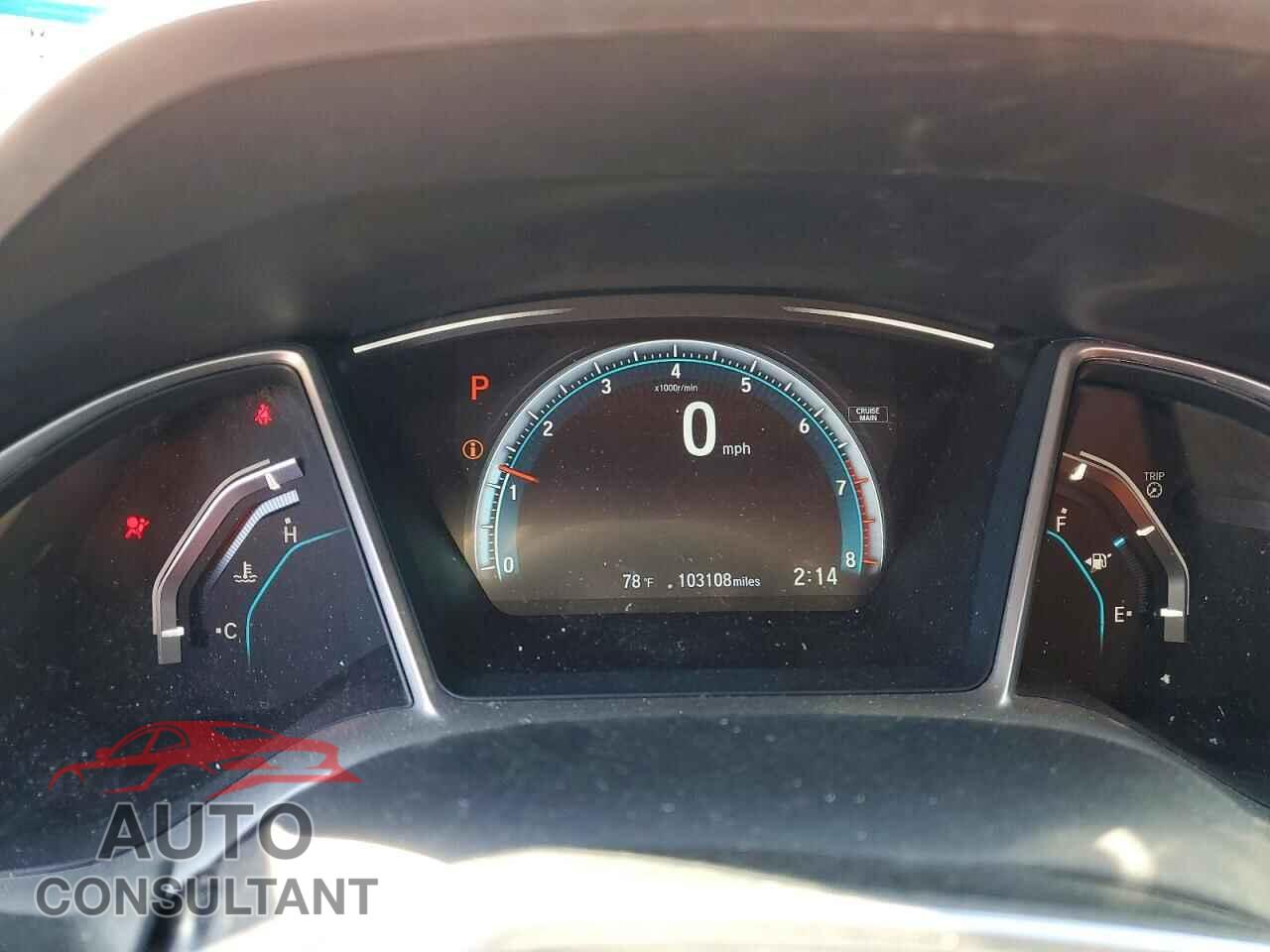 HONDA CIVIC 2016 - 19XFC2F74GE076520