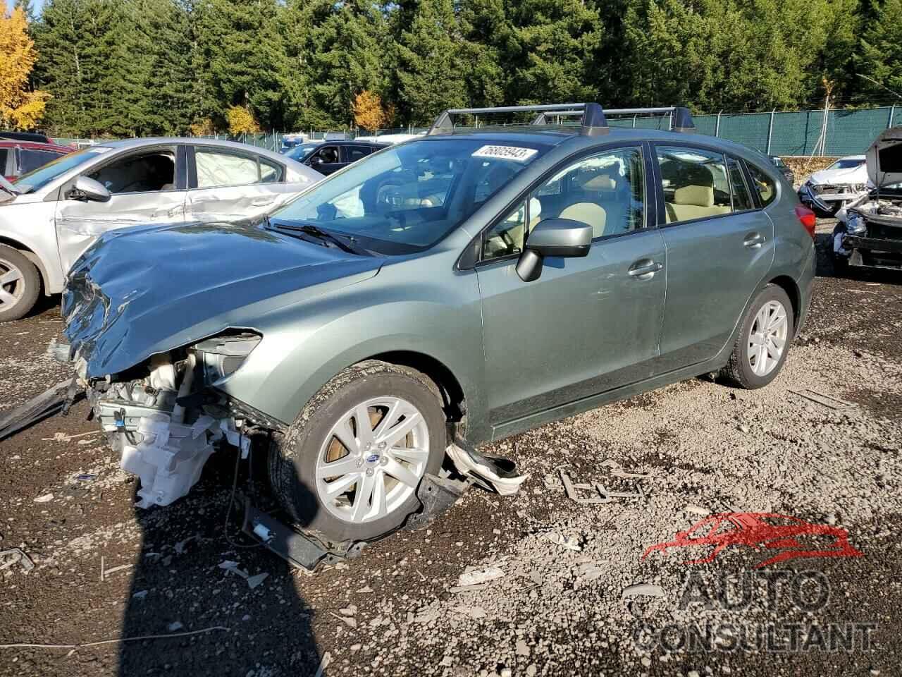 SUBARU IMPREZA 2016 - JF1GPAB69GH254941