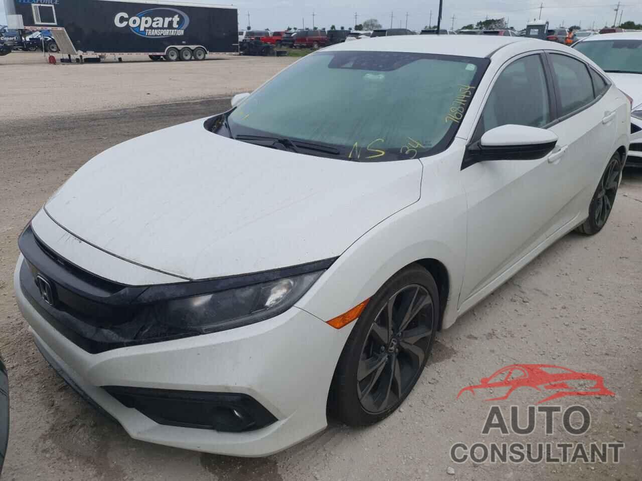 HONDA CIVIC 2019 - 2HGFC2F83KH599034