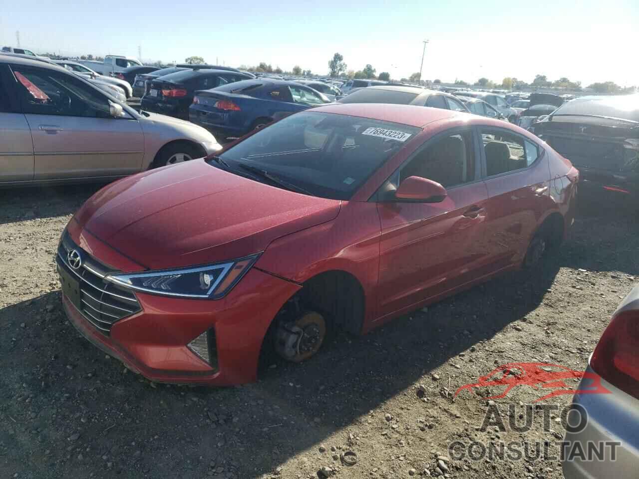 HYUNDAI ELANTRA 2020 - 5NPD84LF5LH576904